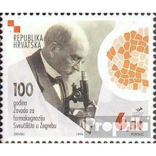 Croatie 370 (Édition Complète) Neuf 1996 Pharmakognosie Zagreb