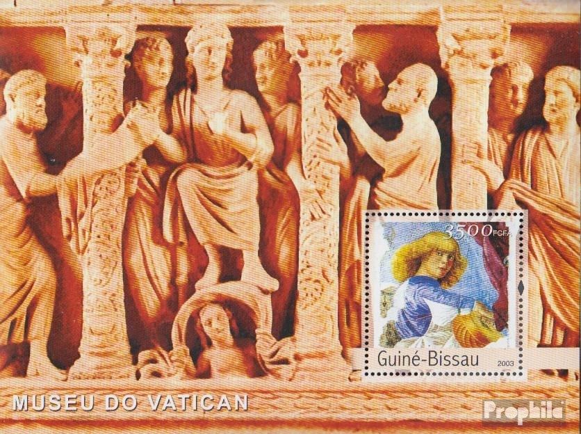 Guinée-Bissau Block451 Neuf Avec Gomme Originale 2003 Art Dehors Tous Monde