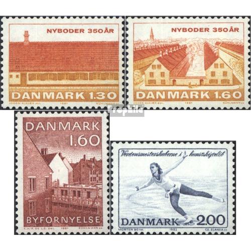 Danemark 728-729,738,747 (Édition Complète) Oblitéré 1981 Timbres Spéciaux