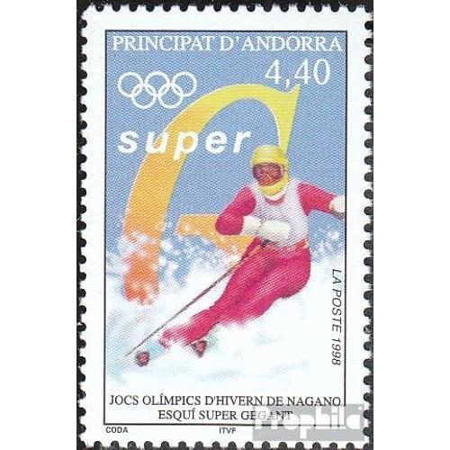 Andorre - Français Post 519 (Complète.Edition.) Neuf Avec Gomme Originale 1998 Jeux D'hiver