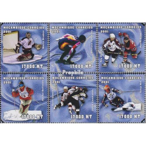 Mosambik 1964-1969 Neuf Avec Gomme Originale 2001 Jeux Olympiques Jeux D Et 'hiver 2002