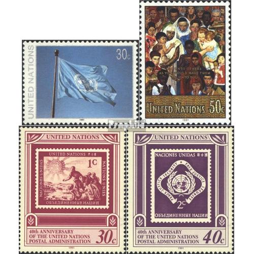 Nations Unies - Nouveau York 619-620,621-622 Oblitéré 1991 Timbres Spéciaux