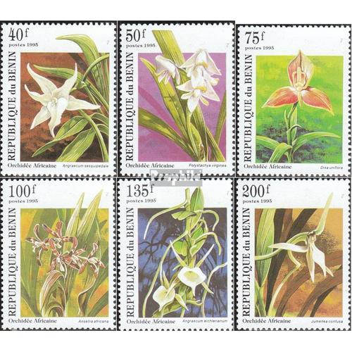 Bénin 710-715 (Complète Edition) Neuf Avec Gomme Originale 1995 Orchidées