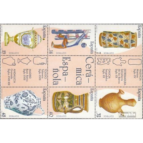 Espagne 2771-2776 Feuille Miniature (Édition Complète) Neuf 1987 Artisanat