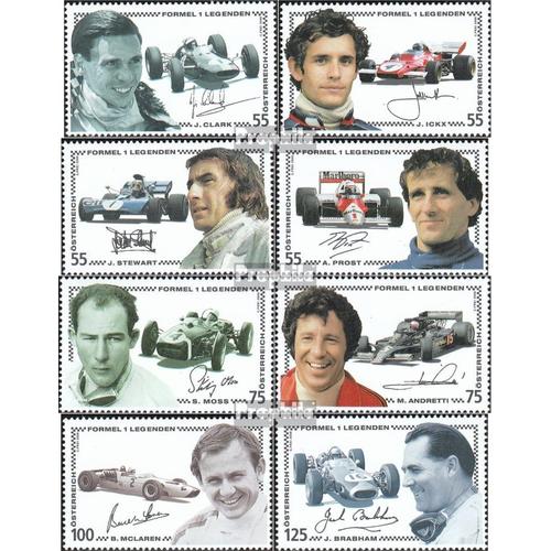 Autriche 2592-2599 (Édition Complète) Neuf 2006 Formule-1