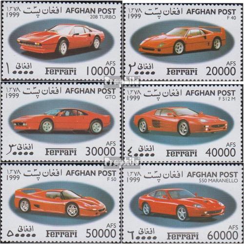 Afghanistan 1910-1915 (Complète Edition) Neuf Avec Gomme Originale 1999 Ferrari-Automobile