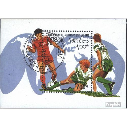 Laos Block149 (Complète Edition) Oblitéré 1994 Football-Wm ?94, Etats-Unis