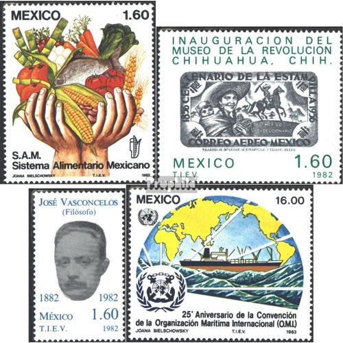 Mexique 1848,1849,1856,1859 (Complète Edition) Neuf Avec Gomme Originale 1982 Timbres Spéciaux