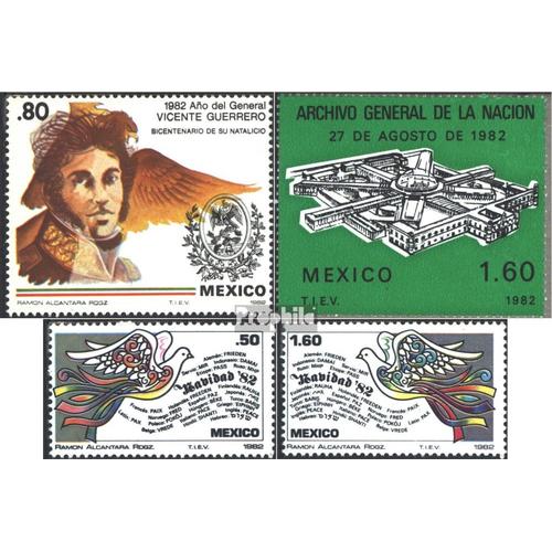 Mexique 1830,1845,1846,1847 (Complète Edition) Neuf Avec Gomme Originale 1982 Timbres Spéciaux