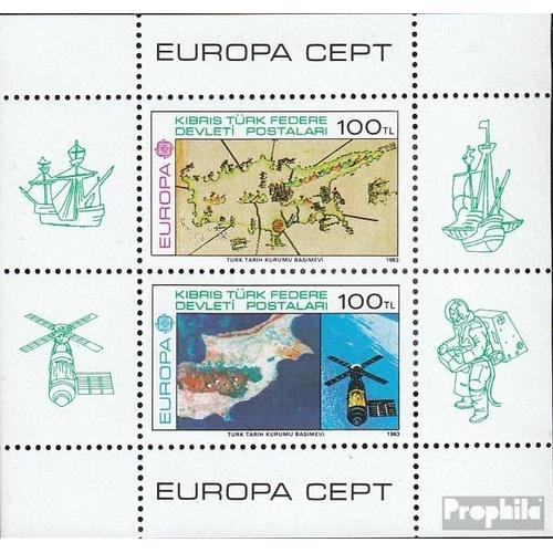 Turc-Chypre Bloc 4 Neuf 1983 Europe