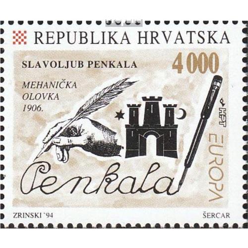 Croatie 274-275 (Édition Complète) Neuf 1994 Découverte Et Invention