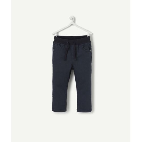 Le Pantalon Bleu Marine À Taille Élastiquée (Tape À L¿Oeil) I