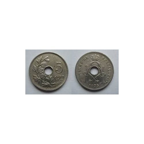 5 Centimes Franc Belgique 1925