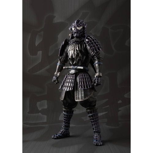 Marvel Comics Figurine Meisho Manga Realization Onmitsu Black Spider-Man 19 Cm