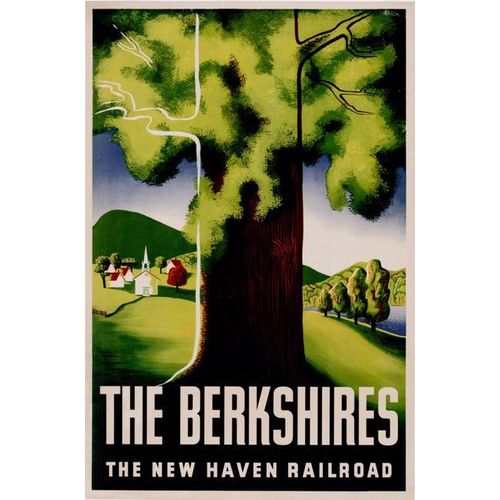 Affiche The Berkshires The New Heaven Rail Road