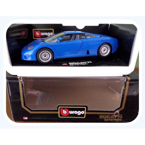 Bugatti Eb 110 ( 1991 ) Métal 1/18ème Burago Made In Italie-Burago