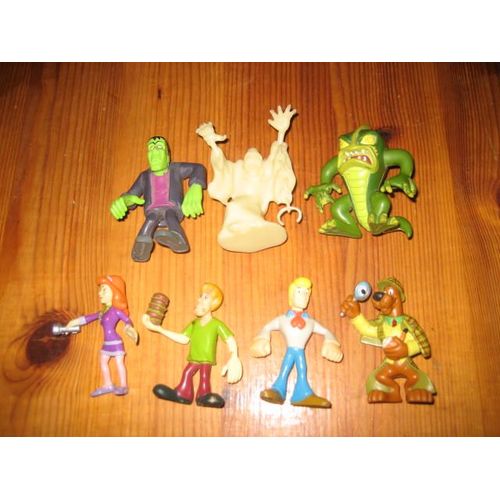 Lot 7 Figurines Scoobydoo Scoubidou