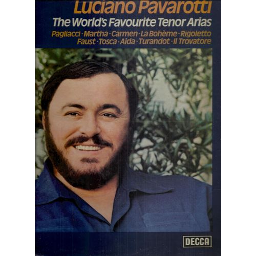 The World's Favorite Tenor Arias : Pagliacci, Martha, Carmen, La Bohème, Rigoletto, Faust, Tosca, Aida, Turandot,Il Trovatore