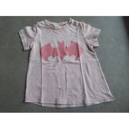 T-Shirt Rose "Batman" H&m - 18 Mois