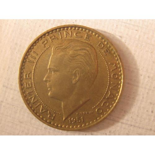 20 Francs Monaco 1951