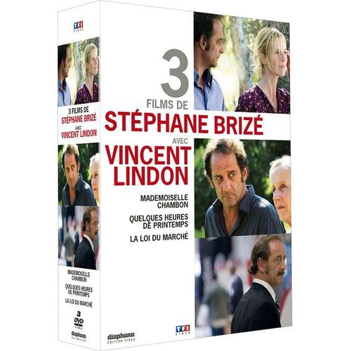 3 Films De Stéphane Brizé Avec Vincent Lindon : Mademoiselle Chambon + Quelques Heures De Printemps + La Loi Du Marché - Pack