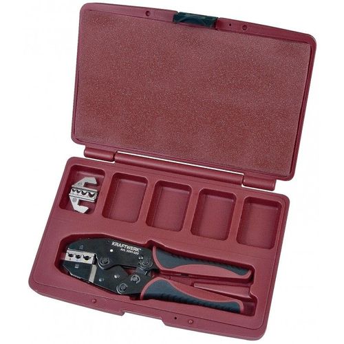 Coffret pince à sertir mâchoires interchangeables