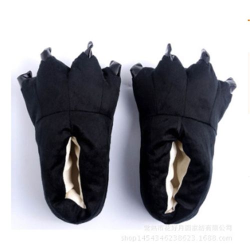 Adulte Unisexe Anime Animal Costume Cosplay Des Chaussures - Noir (33-39fr)
