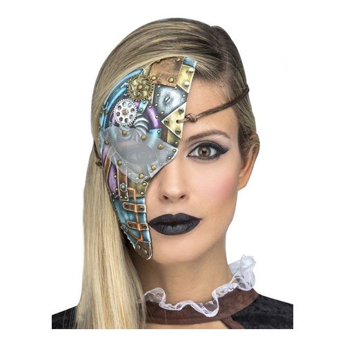 Mi-Masque Steampunk Multicouleur