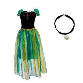 robe anna reine des neiges adulte
