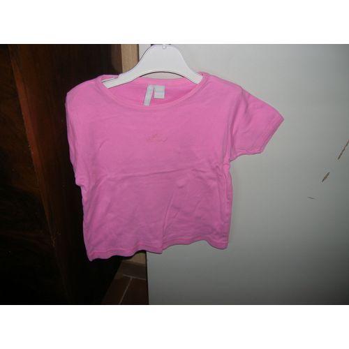 T-Shirt Manches Courtes Tout Compte Fait 8 Ans 100% Coton.