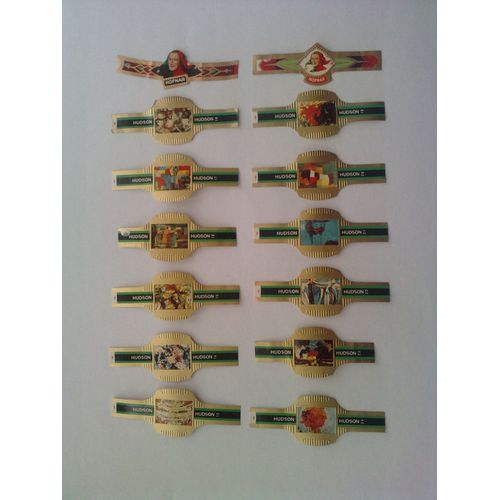 12 Bagues De Cigare Hudson