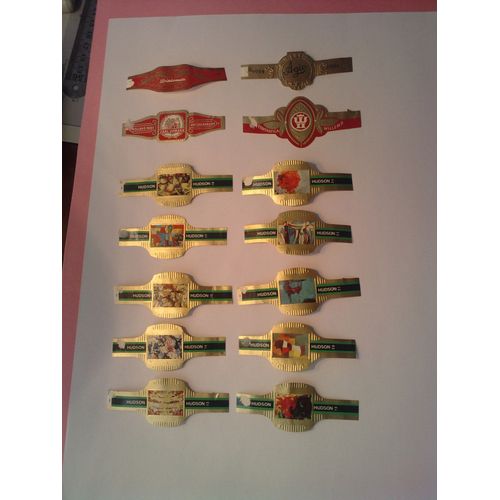 10 Bagues De Cigare Hudson
