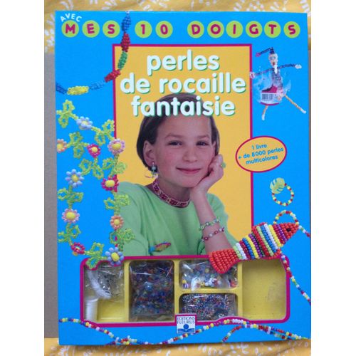 Perles De Rocaille Fantaisie (Livre + Perles)