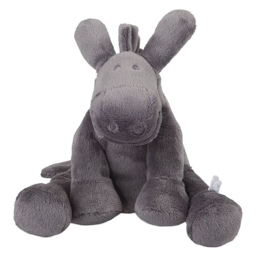 Peluche Small Âne Paco Mix & Match Gris Foncé - Noukie'S