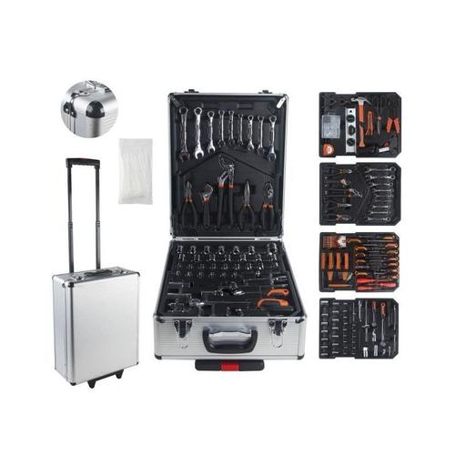 Manupro valise aluminium multi outils 999 accessoires