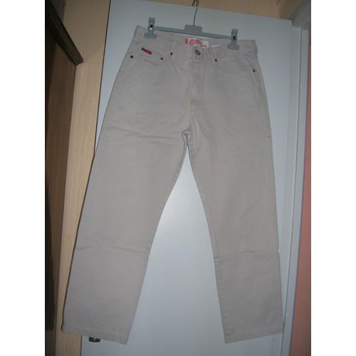 Pantalon Lee Cooper Lc12 Taille À Plat 42 Cm 100% Coton