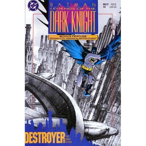 Batman : Legends of the Dark Knight 27 (DC Comics) Février 1992 - The  Destroyer part 2 | Rakuten