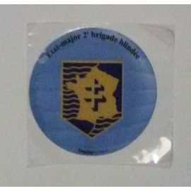 Em 2 Bb État Major De La 2e Brigade Blindée Bec Verseur En Métal Neuf Sous Blister