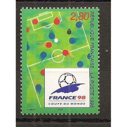 2985 (1995) France 98 Coupe Du Monde N** (Cote 1,25e) (0922)