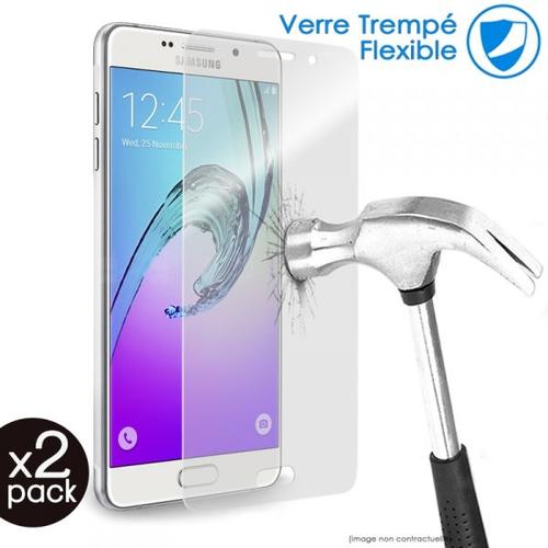 Verre Fléxible Dureté 9h Pour Smartphone Samsung Galaxy J2 (2018) (Pack X2)