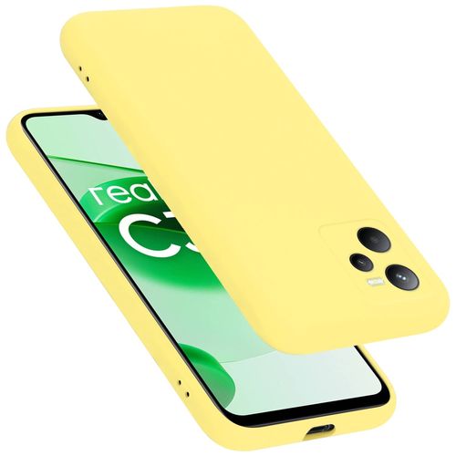 Cadorabo Housse Compatible Avec En Liquid Yellow - Étui De Protection En Silicone Tpu Flexible