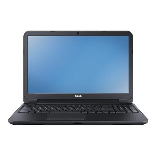 Dell Inspiron 3521 - Core i3 3217U / 1.8 GHz - Win 8 - 4 Go RAM - 500 Go HDD - graveur de DVD - 15.6" 1366 x 768 (HD) - HD Graphics - noir mat avec finition texturée