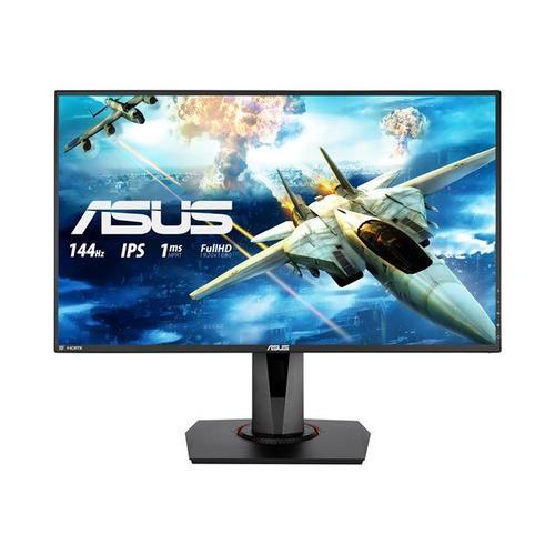 ASUS VG279Q - Écran LED - 27" - 1920 x 1080 Full HD (1080p) @ 144 Hz - IPS - 400 cd/m² - 1000:1 - 1 ms - HDMI, DVI-D, DisplayPort - haut-parleurs - noir