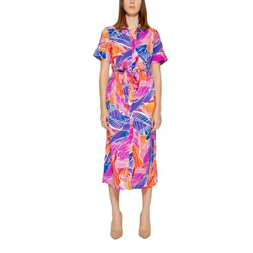 Robe Longue Femme Vila Clothes Vilimia Osa S/S Midi Calf 14095808