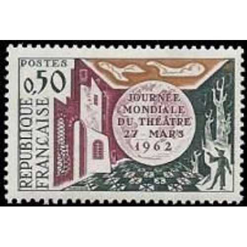 Journée Mondiale Du Théâtre Année 1962 N° 1334 Yvert Et Tellier Luxe