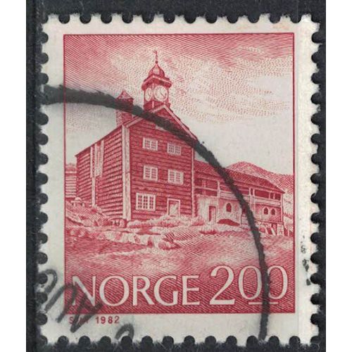 Norvège 1982 Oblitéré Rond Used Royal Residence Tofte Résidence Royale Dovre Su
