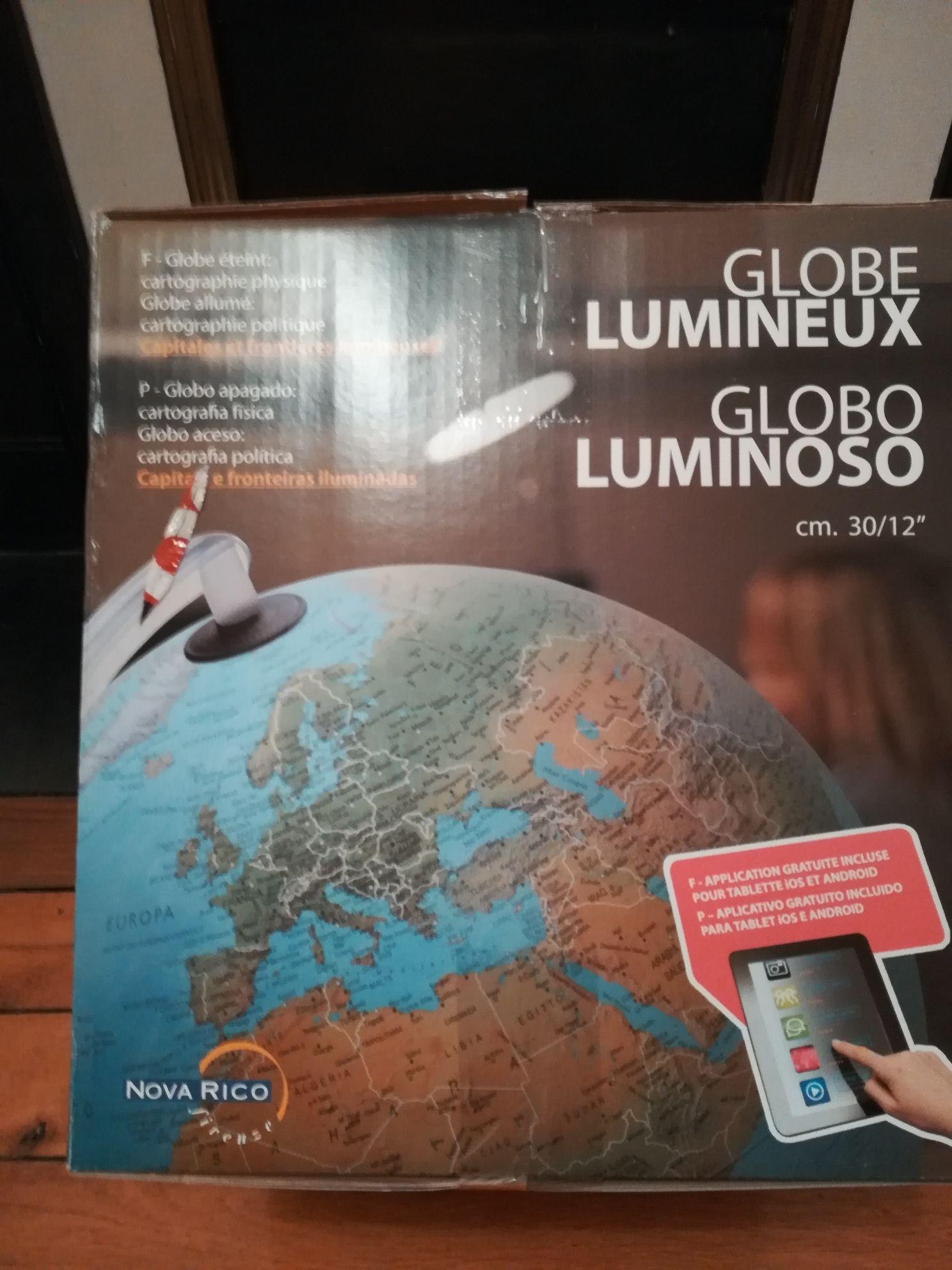 Achoka Globe Lumineux LED 32cm interactif avec Application