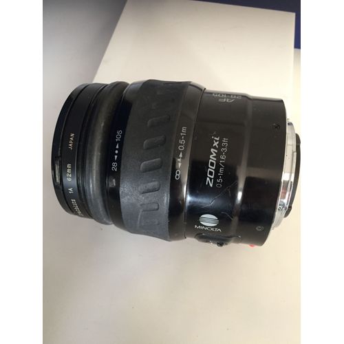 objectif MINOLTA AF 28-105 XI ZOOMXI 3.5-4.5 SONY