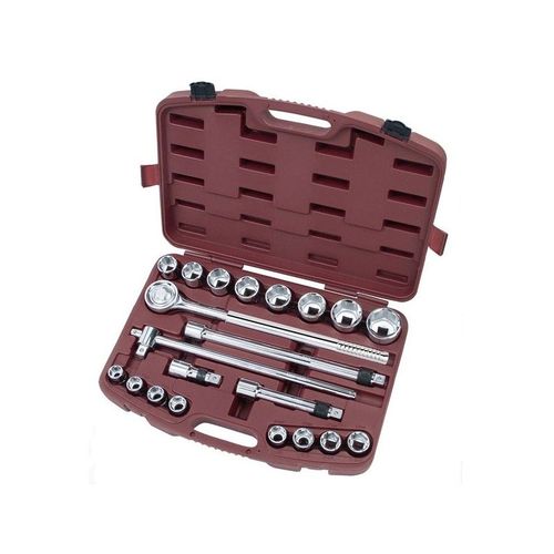 Coffret de douilles 3/4" 21 p. cliquet téléscopique