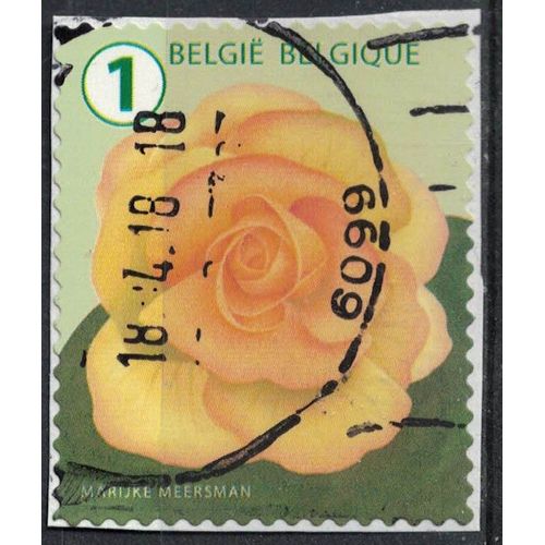 Belgique 2016 Oblitéré Used Flower Fleur Bégonia Su